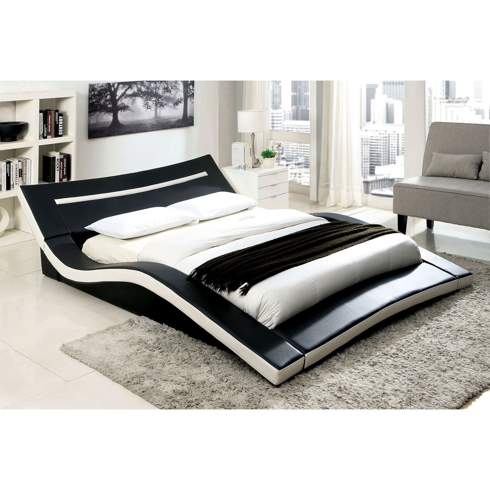 Low Profile California King Bed