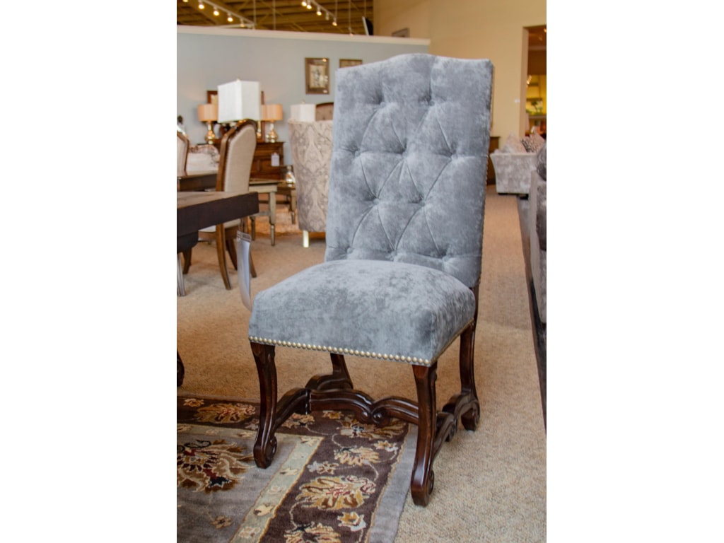 Furniture Source International Aurora Fsi Gv 004cha Chestnut Lacq Furniture Source International Aurora Tufted Velvet Dining Chair