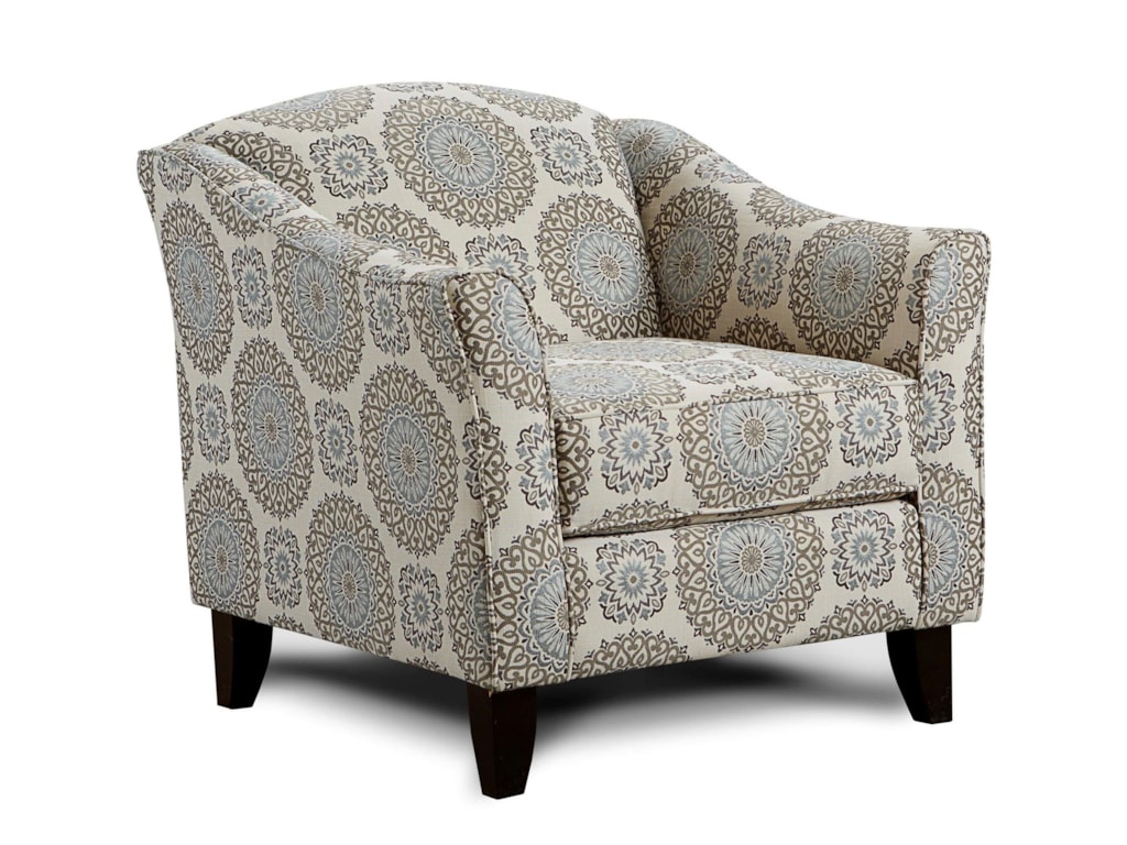 Fusion Furniture Grande MistBrianne Twilight Accent Chair