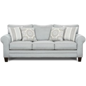 Mist Stationary Sofa W Accent Pillows Ruby Gordon Home Sofas