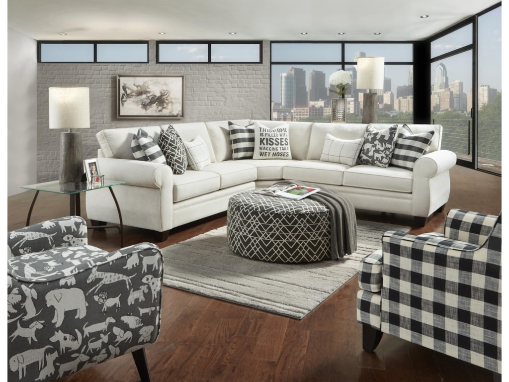 Haley Jordan Grady 3 Piece Sectional John V Schultz Furniture Haley Jordan Grady3 Piece Sectional