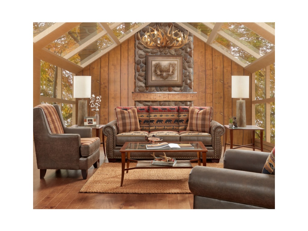 Fusion Furniture 22 00 22 00palance Mink Deer Valley Canyon Fabric