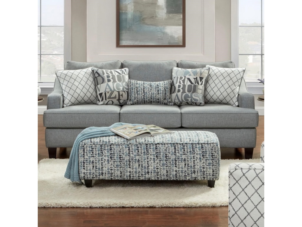 2330 Contemporary Sofa By Fusion Furniture At Super Rochester Mn