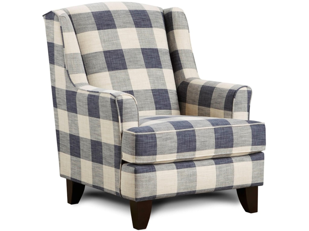 Fusion Furniture 260 Transitional Wing Back Chair Olindes Fusion Furniture 260 Transitional Wing Back Chair Olindes
