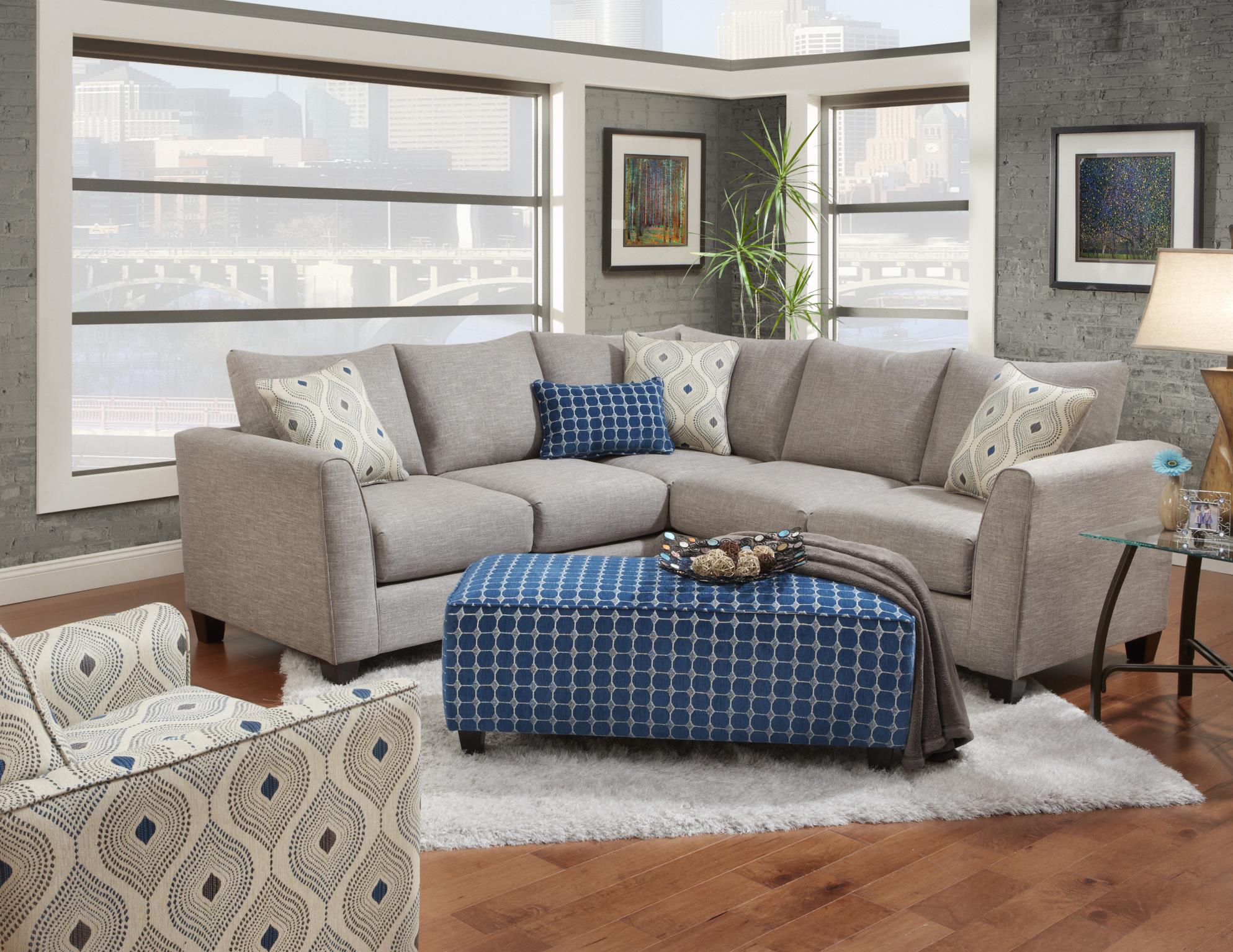 Fusion Furniture 2800 Living Room Group Suburban Furniture Stationary Living Room Groups