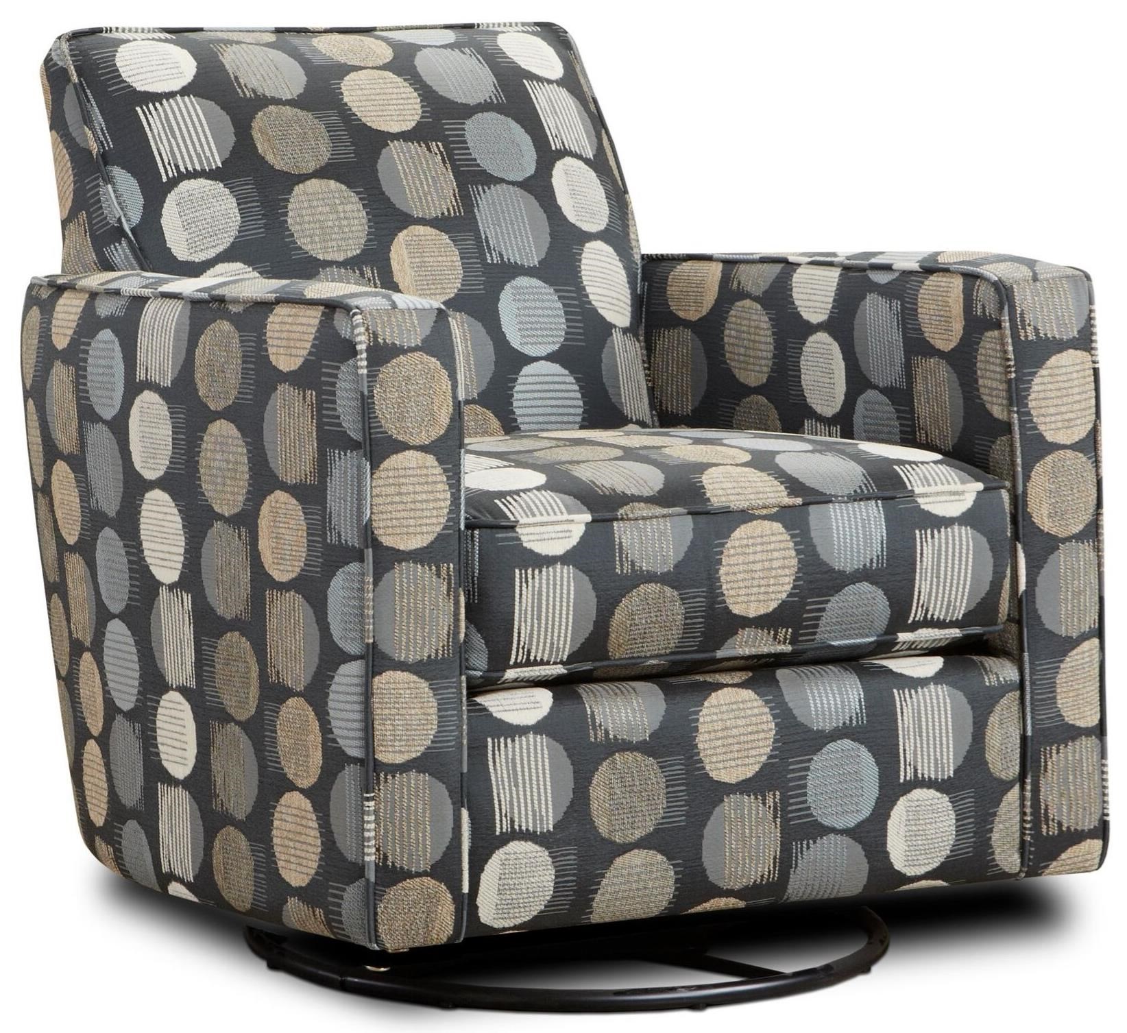 upholstered swivel glider chair