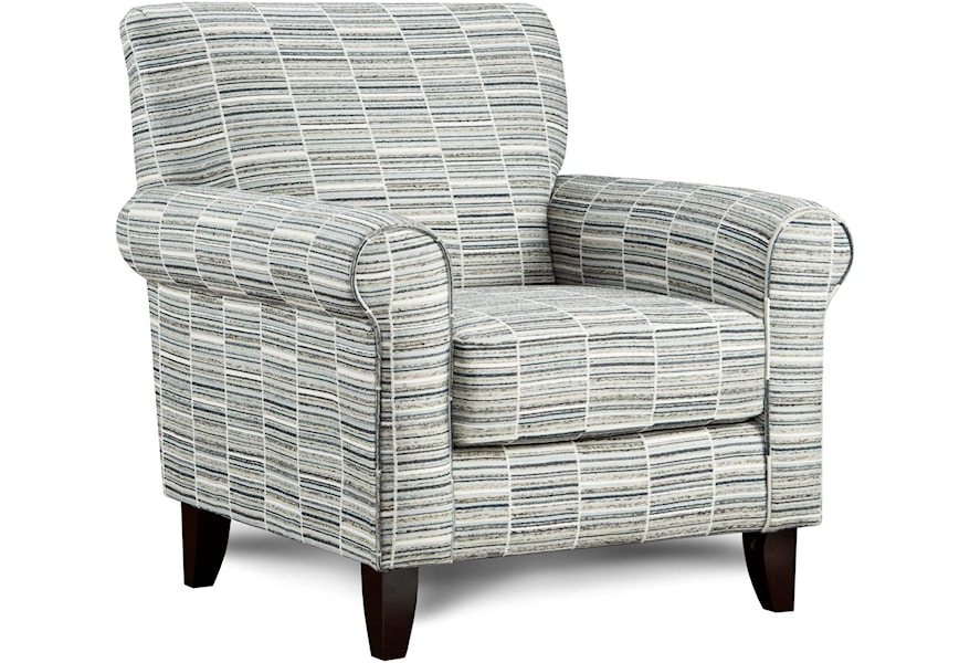 502 Print Fabric Accent Chair Houston S Yuma Furniture