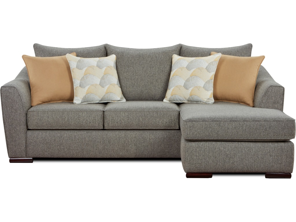 Bedford Contemporary Sofa Chaise With Configurable By Fusion Furniture At Crowley Mattress