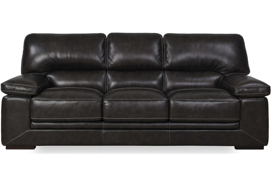Futura Leather 10105 30 Casual Sofa With Pillow Arms Dunk Futura Leather 10105 30 Casual