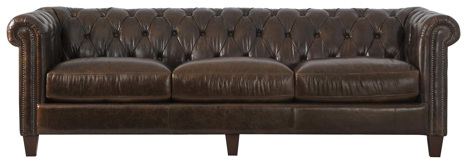 8935-40 Leather Sofa Sadler's Home Furnishings Sofas - 8935-40 Leather Sofa Sadler's Home Furnishings Sofas