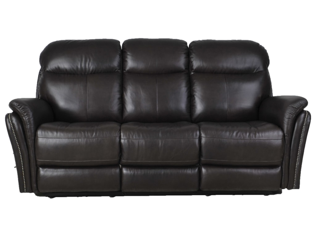Futura Leather E1309 Transitional Electric Motion Sofa With Pillow Futura Leather E1309electric Motion Sofa
