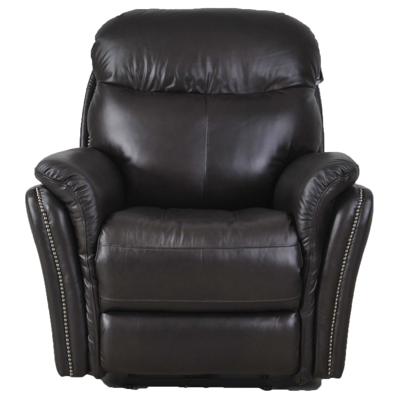 E1309 Transitional Electric Recliner With Pillow Arms Sadler S