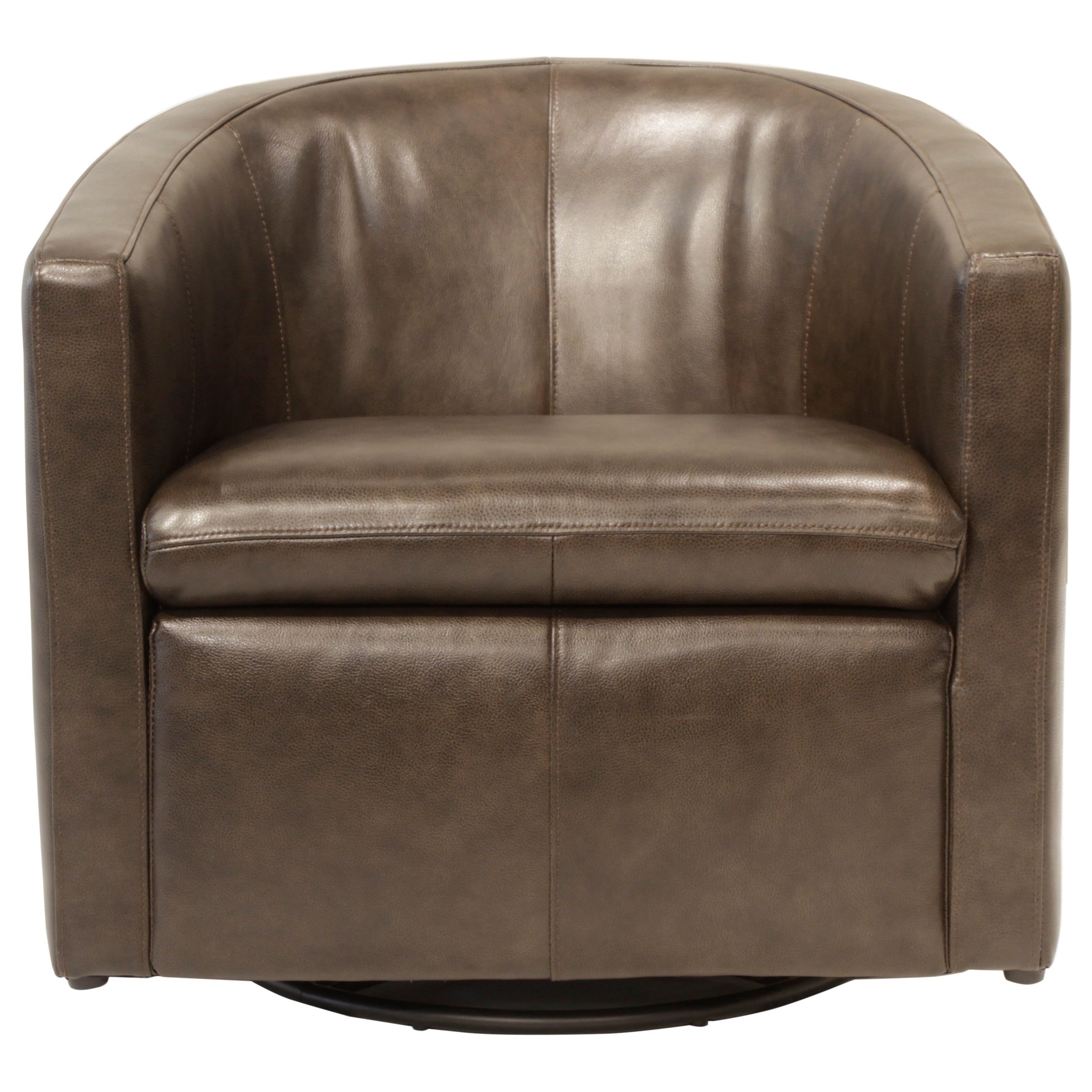 leather swivel rocking chair
