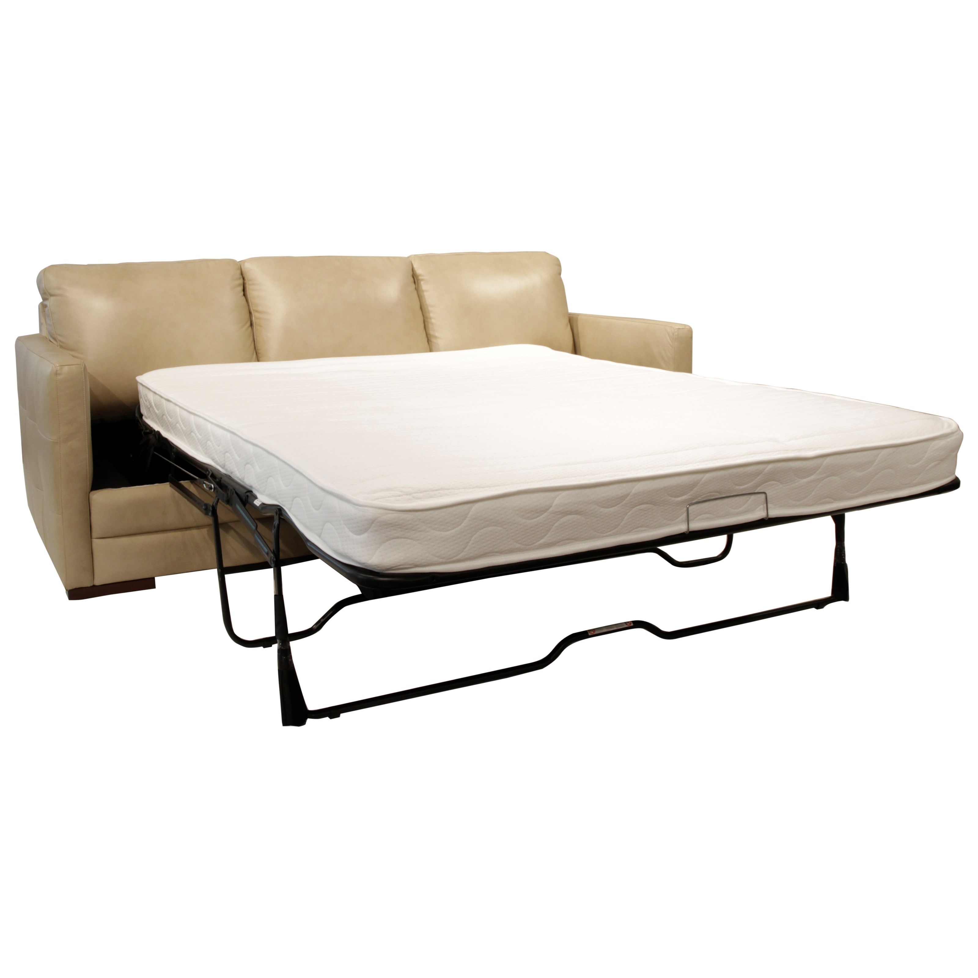 Futura Leather Monica Queen Sofabed Homeworld Furniture