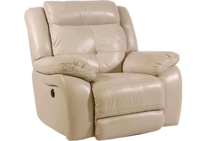 Futura Leather Pebble Power Recliner Abode Three Way Recliners