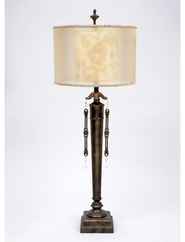 gold table lamp base