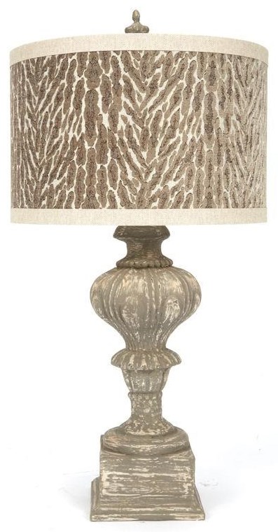 animal print table lamp