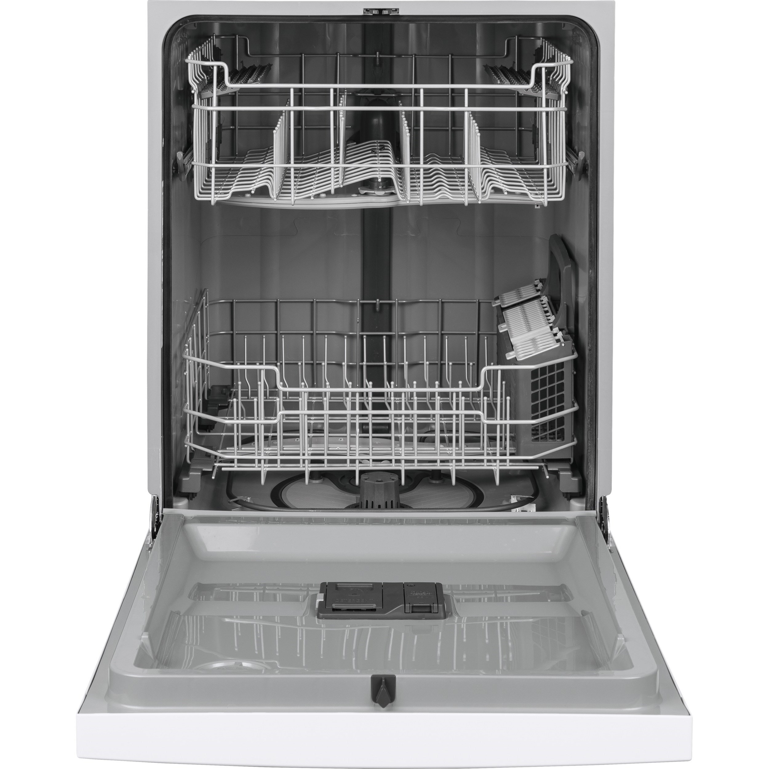 Ge Appliances Gdf530pgmww Ge Dishwasher With Front Controls