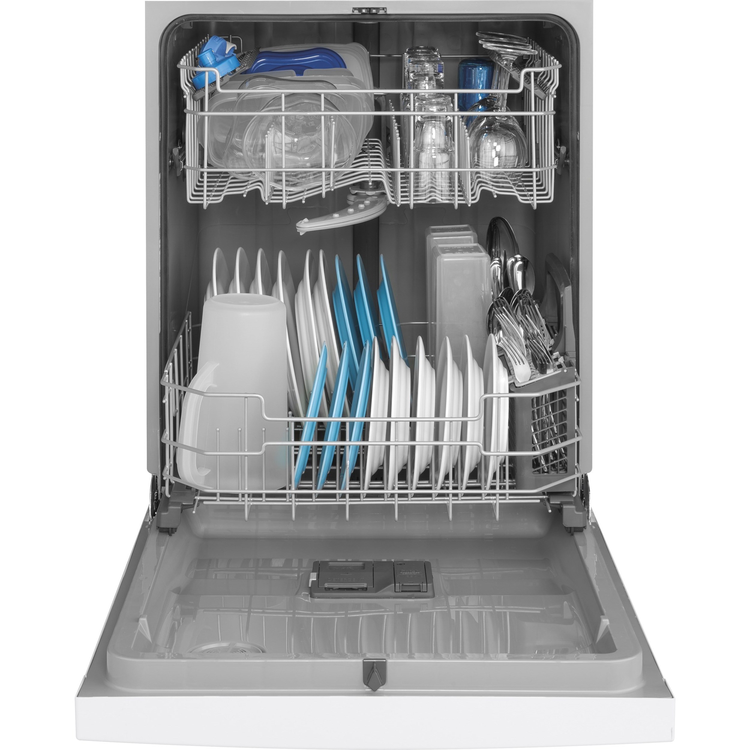 Ge Appliances Gdf530pgmww Ge Dishwasher With Front Controls