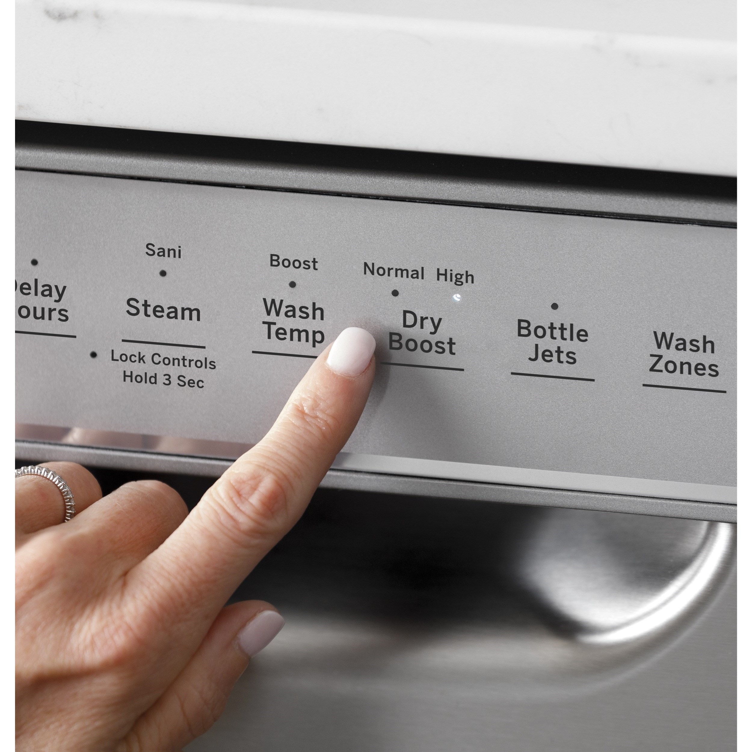 Ge Appliances Ge Stainless Steel Interior Dishwasher With Front Controls Vandrie Home Furnishings Dishwasher Built In