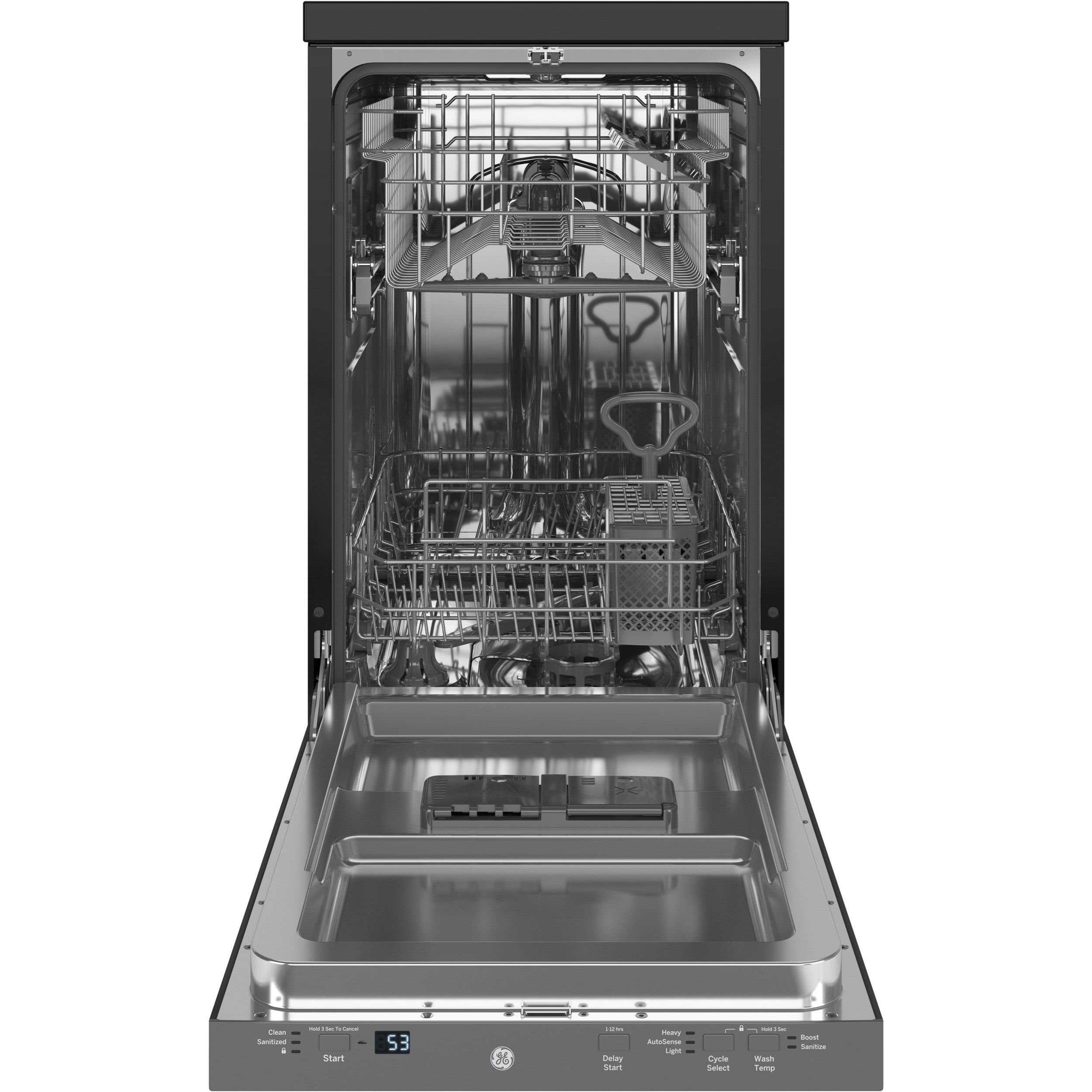 ge 18 inch built in dishwasher