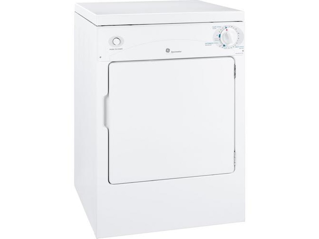 GE Appliances Electric Dryers 3.6 Cu. Ft. Portable Electric Dryer