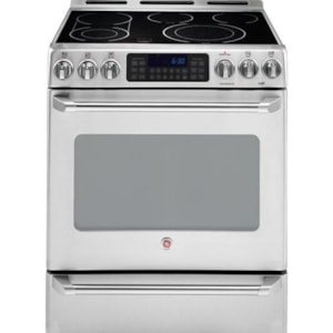 Ge Appliances Cs980stss 30 Cafe Freestanding Electric Range With Baking Drawer Furniture And Appliancemart Ranges Electric Freestanding