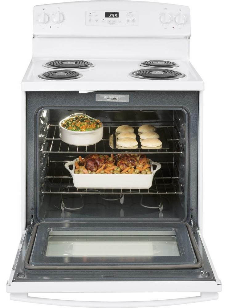 coil top stove with convection oven