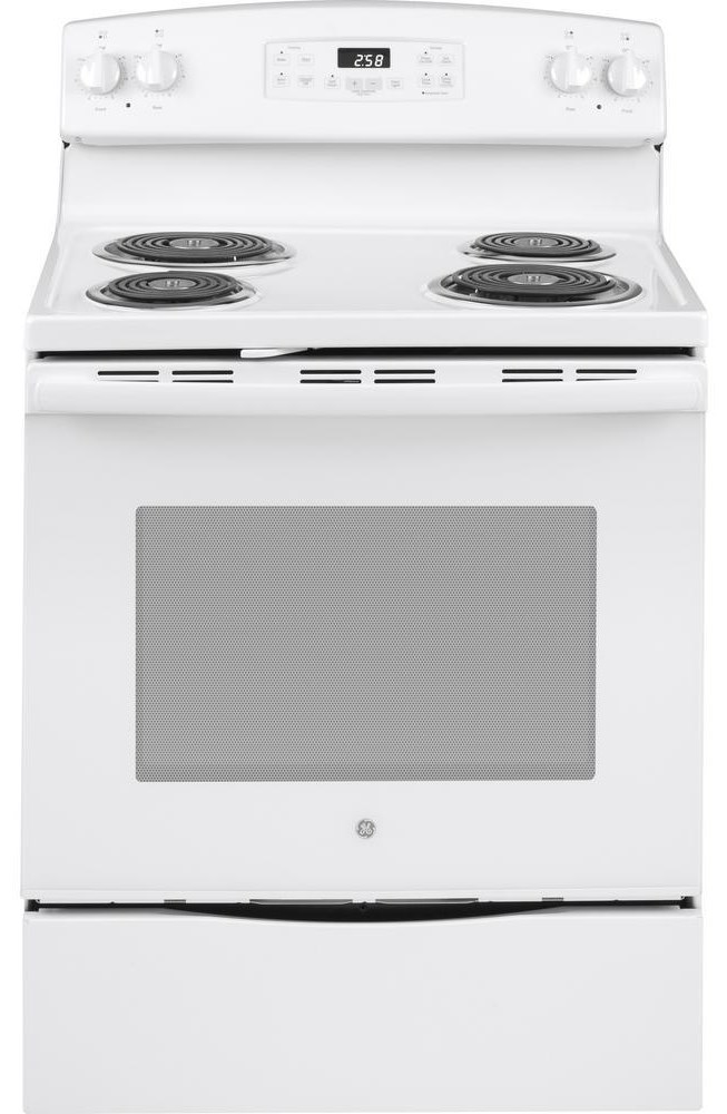 ge coil top range