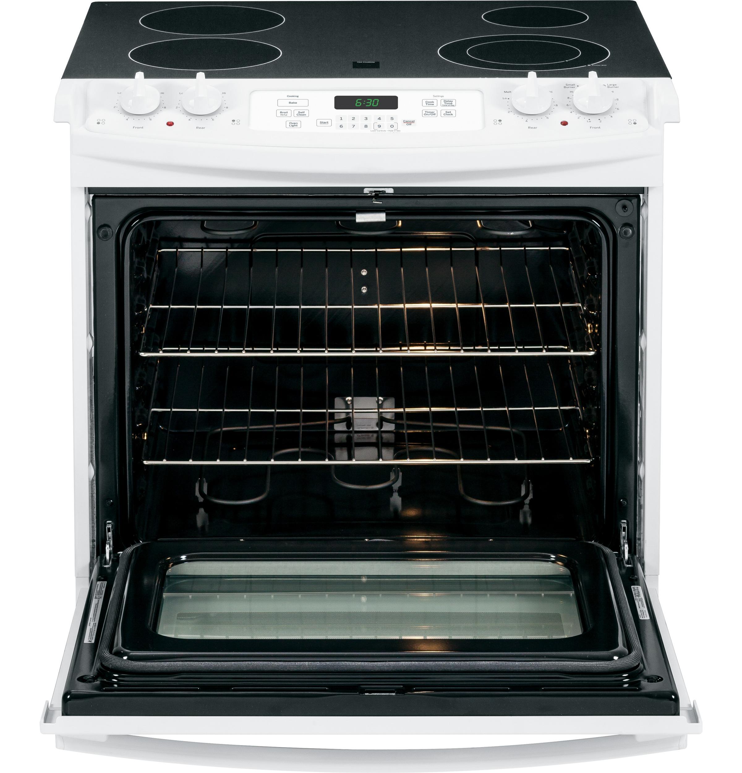 drop in electric range top