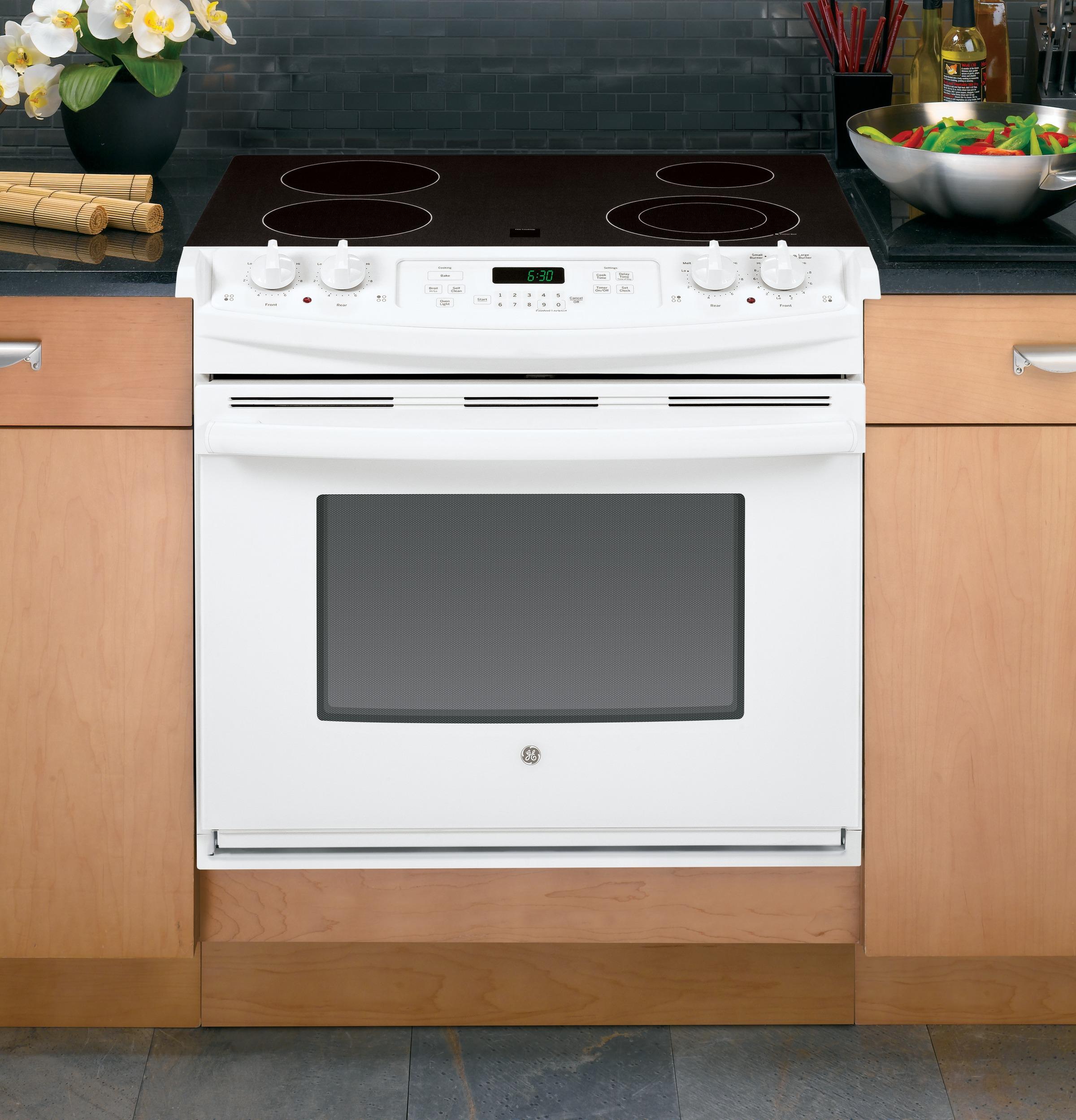 drop in oven range