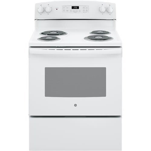 ge 30 inch electric range white