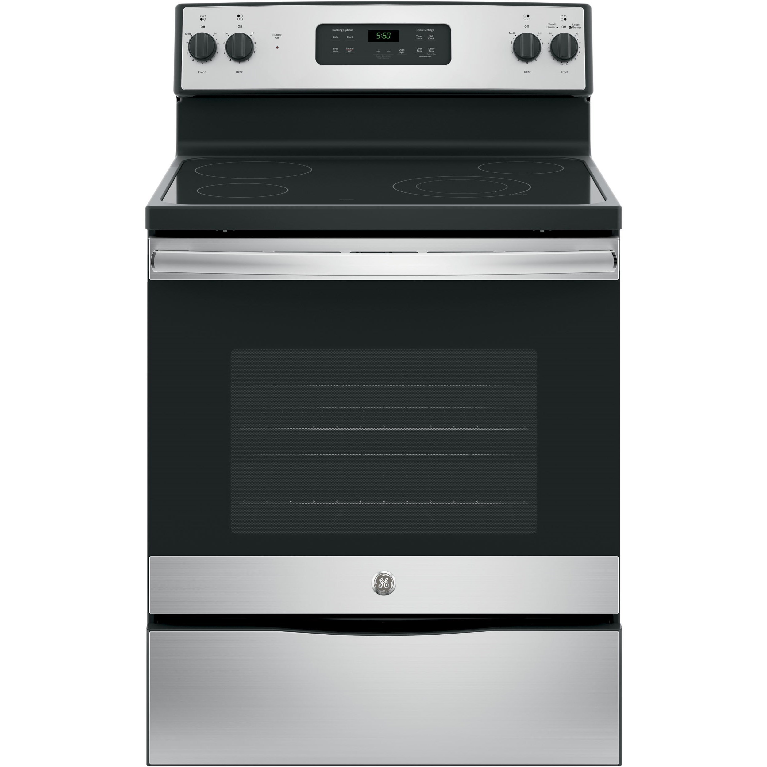 ge freestanding electric stove