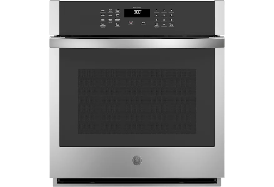 Deens Skim Gezond eten GE Appliances JKS3000SNSS 4.3 Cu. Ft. 27" Smart Built-In Single Wall Oven |  Furniture and ApplianceMart | Ovens - Electric: Single