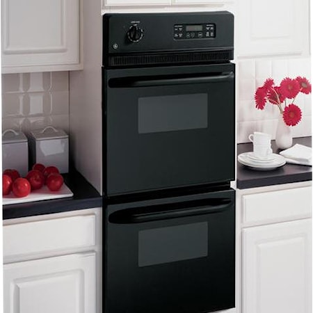 24 Inch Gas Single Wall Oven,5 Cooking Functions