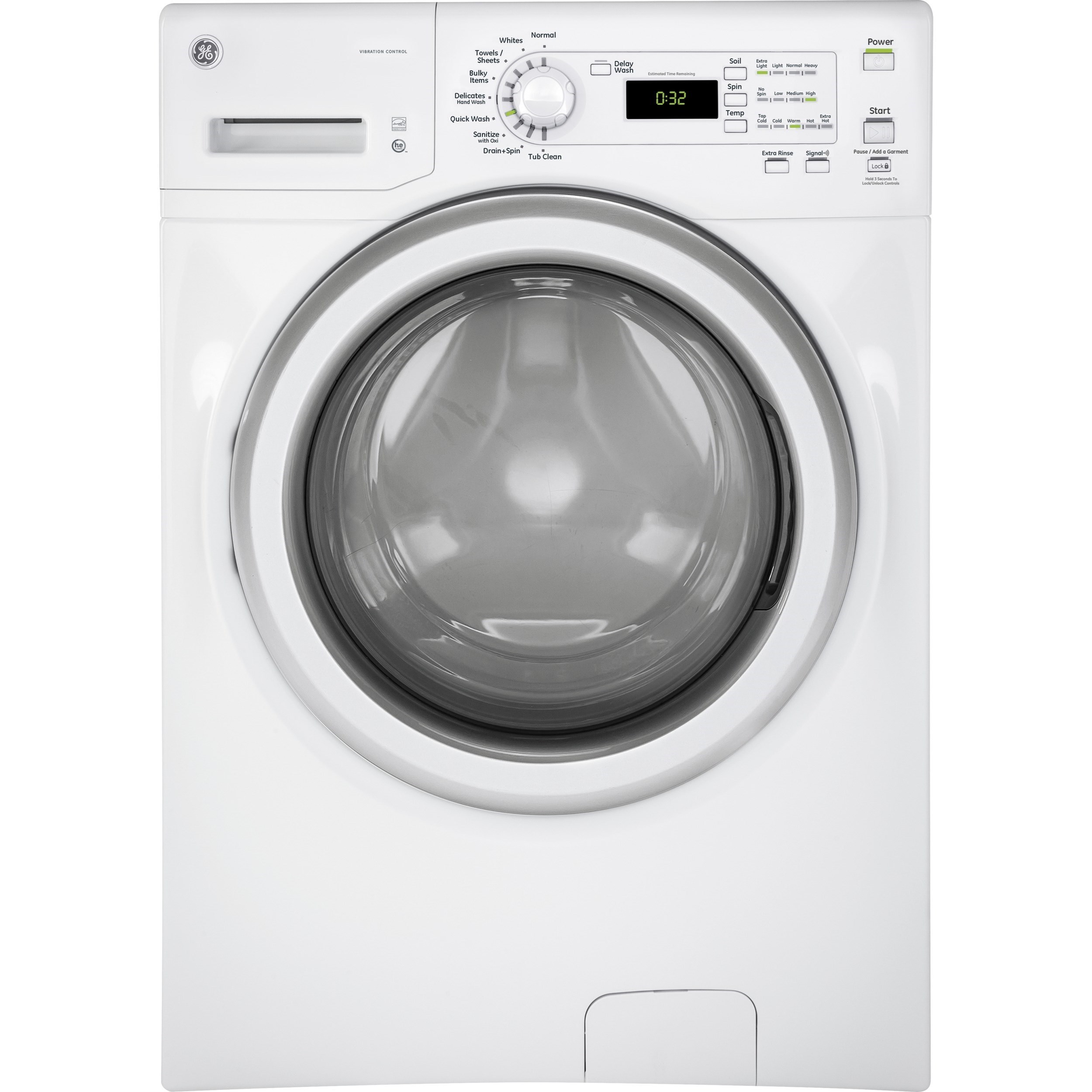 Ge Appliances Ge Energy Star 4 1 Doe Cu Ft Capacity Frontload Washer Vandrie Home Furnishings Washers Front Load