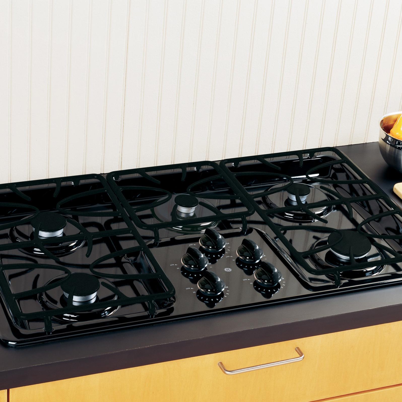 Ge Appliances 36 Built In Gas Cooktop With 5 Sealed Burners