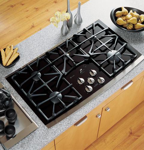 Ge Appliances 36 Built In Gas Cooktop With 5 Sealed Burners