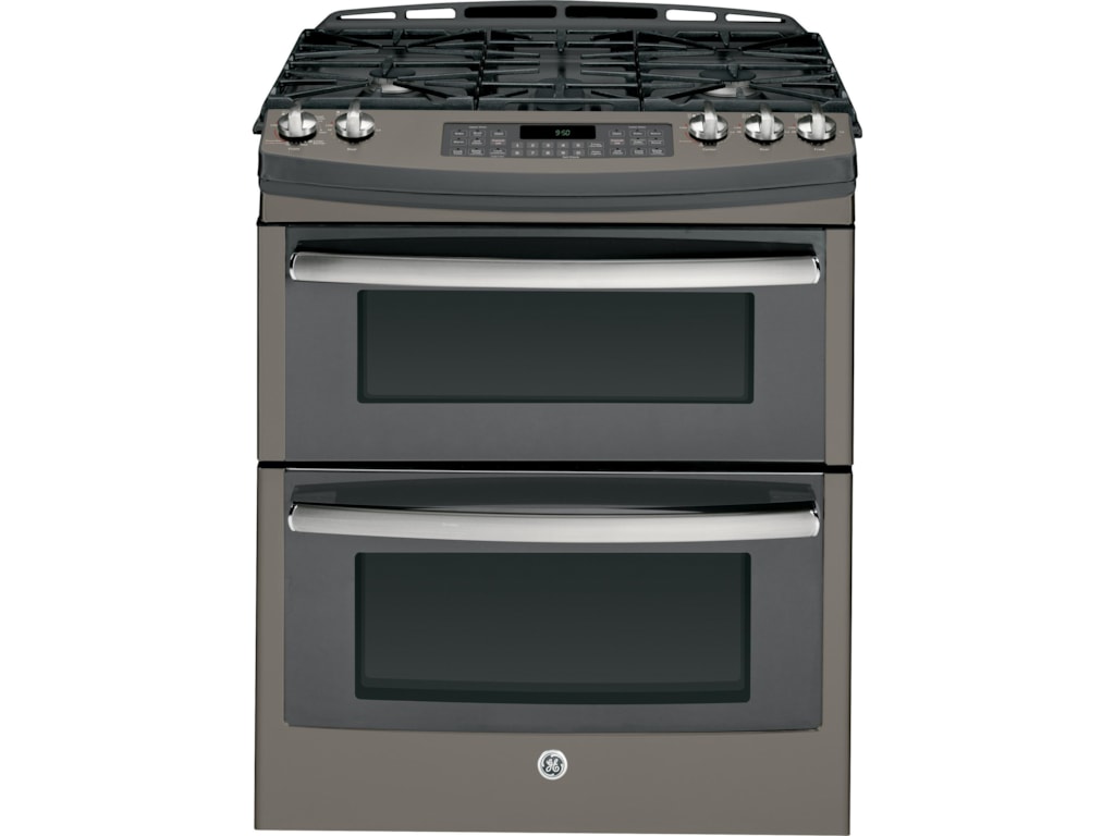 Gas Ranges Ge 2017 Profile Series 30 Slide In Double Oven Range By Liances At Vandrie Home Furnishings