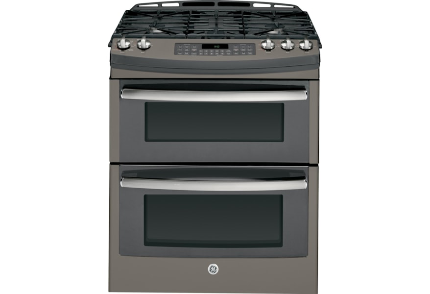 Ge Appliances Ge Profile Series 30 Slide In Double Oven Gas Range Vandrie Home Furnishings Ranges Gas Slide In