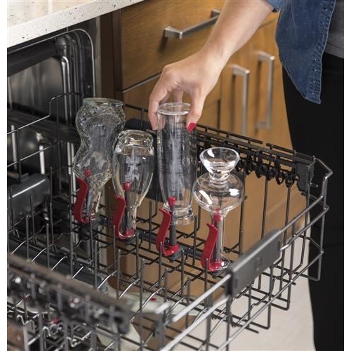 Ge Appliances Cafe Series Stainless Interior Built In Dishwasher