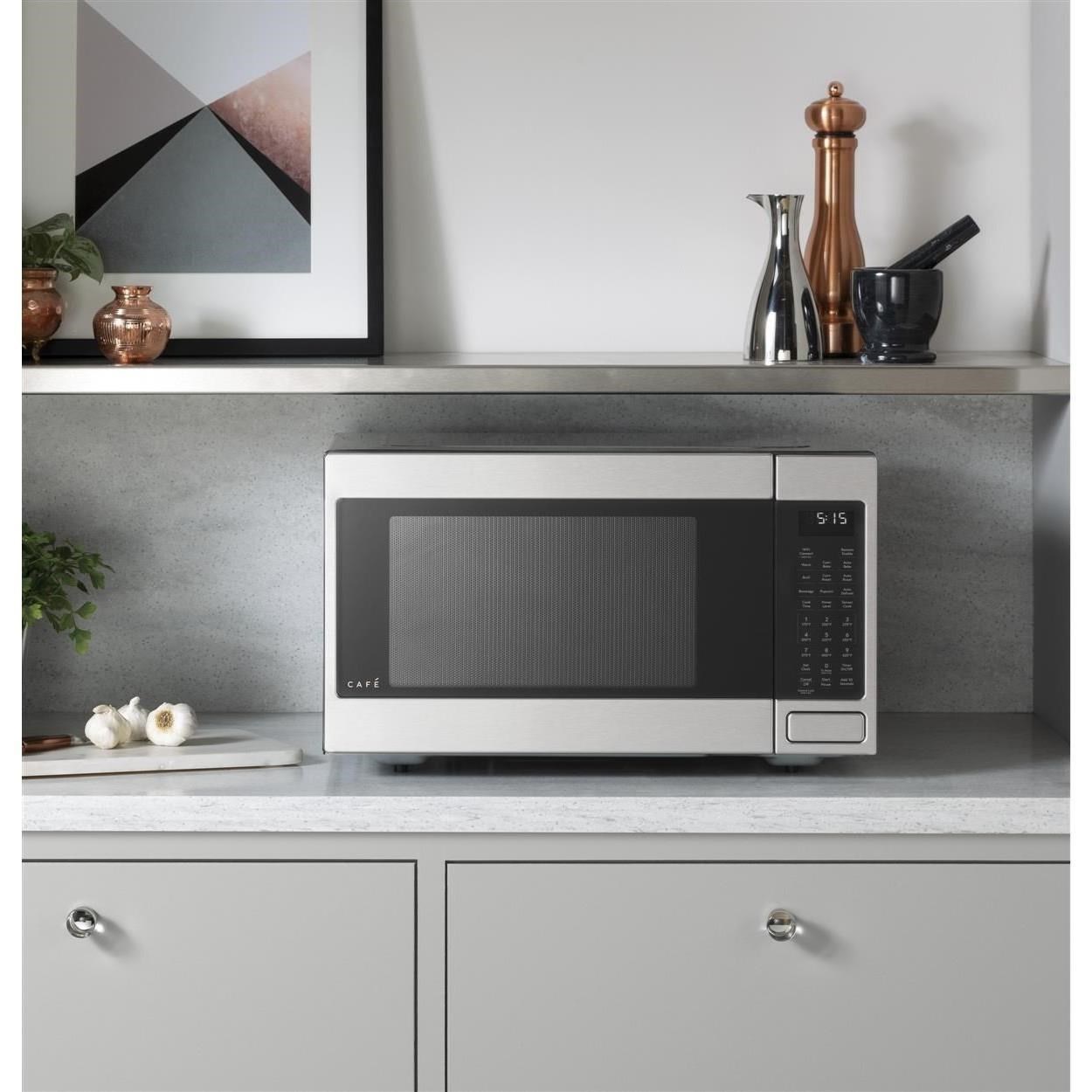 ge cafe built in microwave convection oven