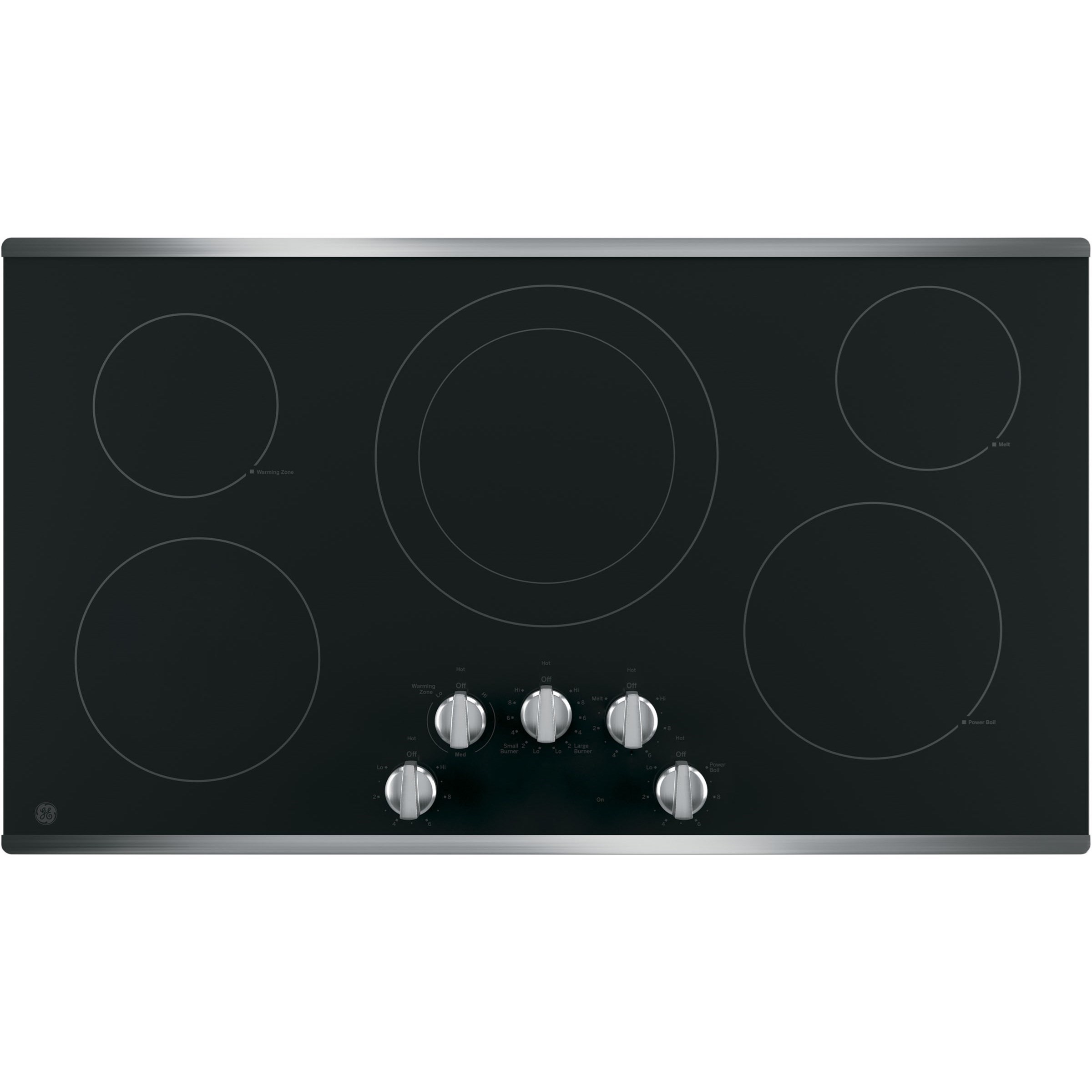 stainless steel electric cooktops