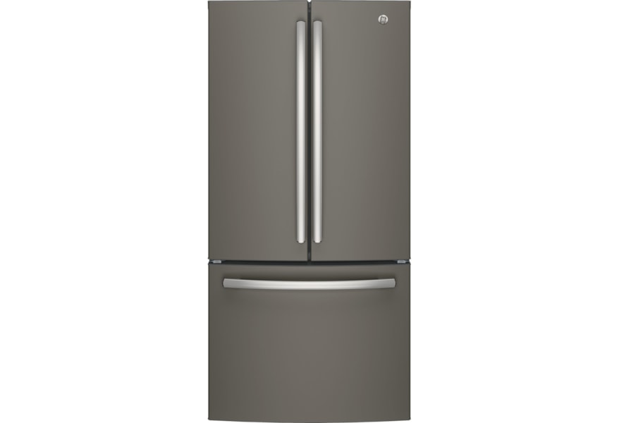 Ge Appliances Gne25jmkes Ge Series Energy Star 24 8 Cu Ft French Door Refrigerator Furniture And Appliancemart Refrigerator French Door