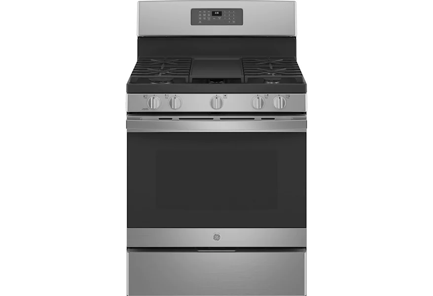GENERAL ELECTRIC 30 Gas Range with Steam cleaning oven JGBS66DEKBB