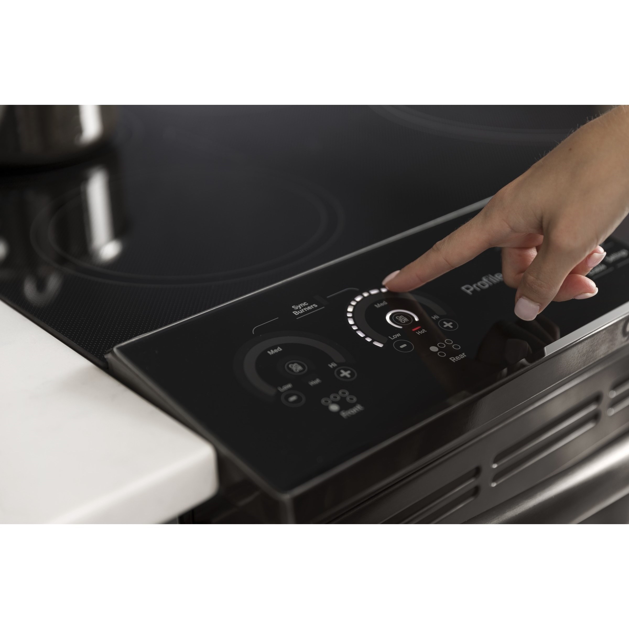 Ge Appliances Profile 30 Smart Slide In Front Control Induction