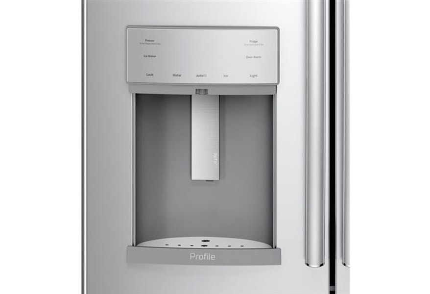 Ge Appliances Pfe28kskss Ge Profile Series Energy Star 27 8 Cu Ft French Door Refrigerator Furniture And Appliancemart Refrigerator French Door