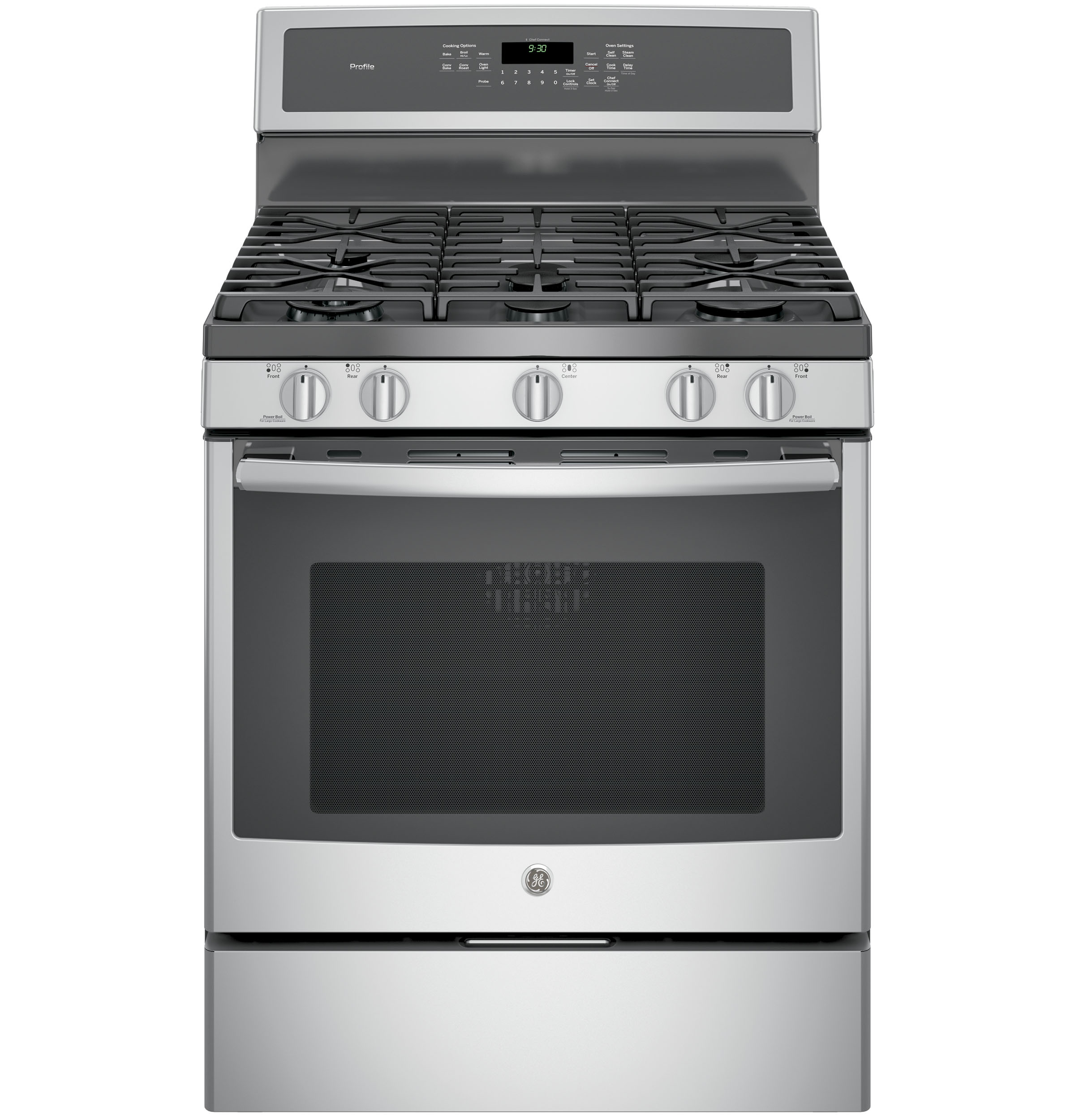 Ge Appliances Pgb930sejss Profile Series 30 Free Standing Gas Convection Range Furniture And Appliancemart Ranges Gas Freestanding