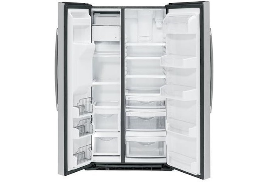 Ge Appliances Ge Profile Series 22 1 Cu Ft Counter Depth Side