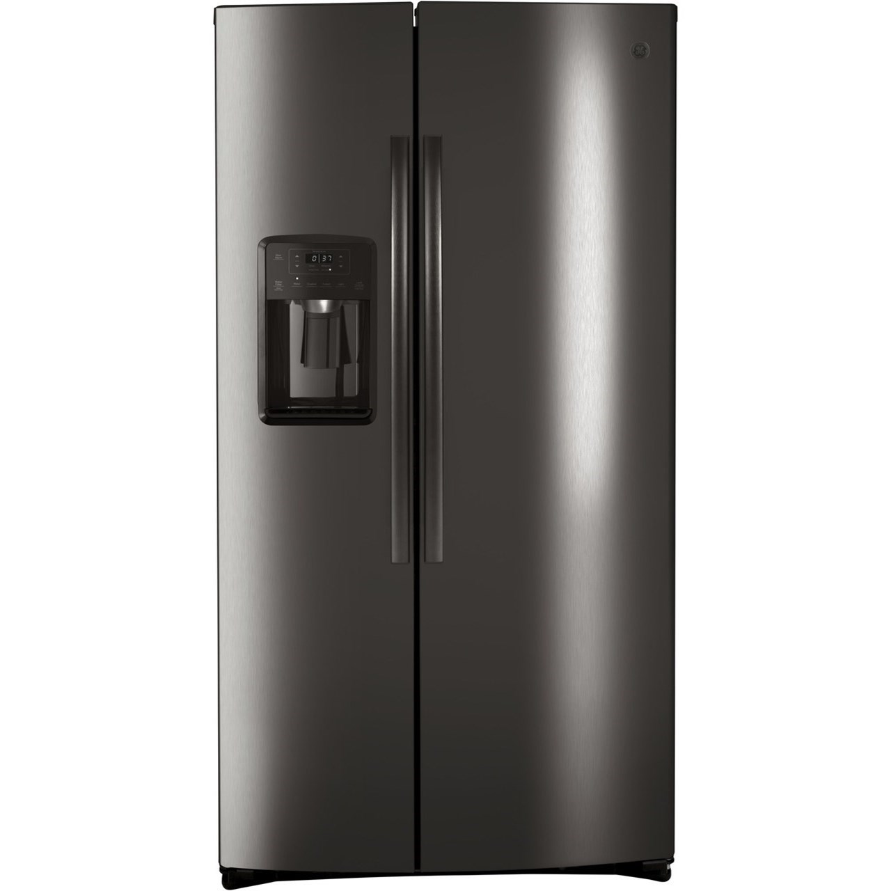 Ge Appliances Gss25ibnts Ge 25 1 Cu Ft Side By Side Refrigerator Furniture And Appliancemart Refrigerator Side X Side With Dispenser